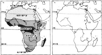 非洲大陆主体位于什么之间