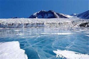 南极洲冰川融化后的样子